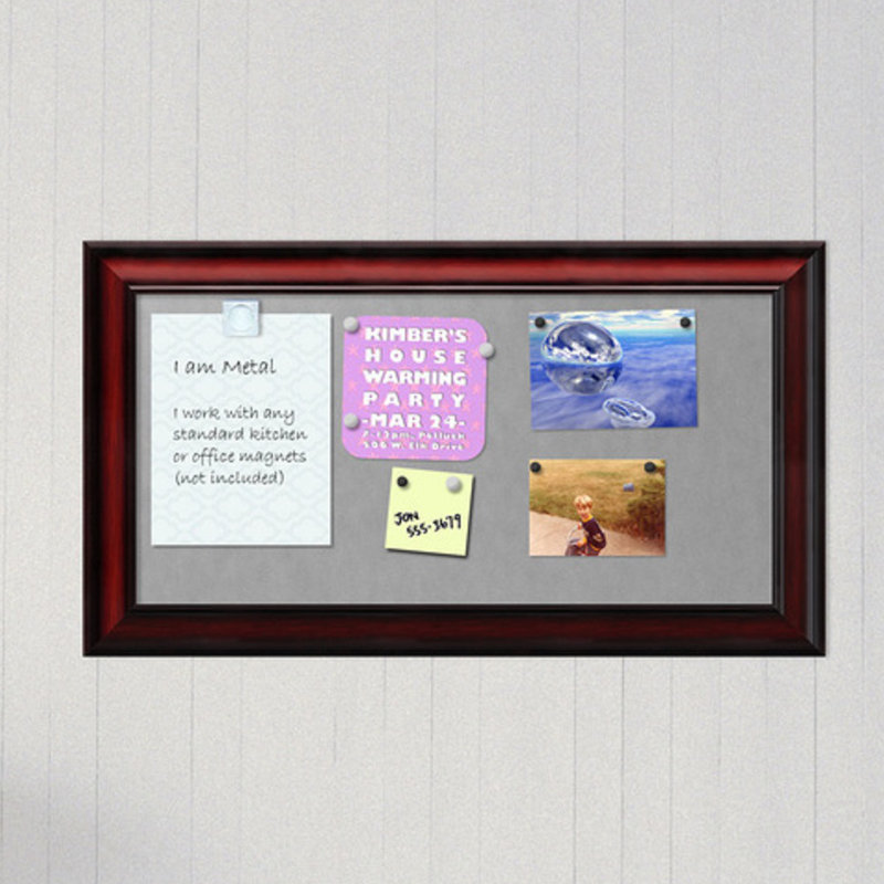 Darby Home Co Wall Mounted Bulletin Board Wayfair